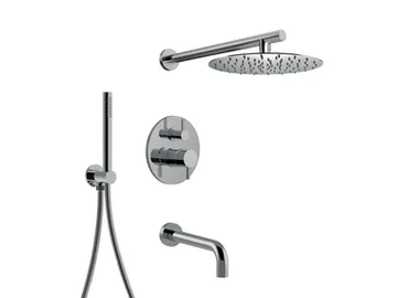 MY FUTURE - 5970 - Recessed stainless steel shower set by Rubinetteria Giulini - view 2
